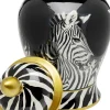 Pojemnik Dekoracyjny Z Porcelany Zebra Ø20x38 Cm