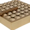 Popielniczka Soho Square 25x25 Cm Mosiężna