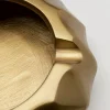 Popielniczka Złota Aluminium Szczotkowane Ø15 Cm