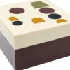 Pudełko Na Biżuterię Emily 13x13 Cm Kolorowe