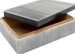 Pudełko Na Biżuterię Plenty 20x15 Cm Czarno-białe