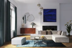 Pufa Infinity 100x68 Cm Szara