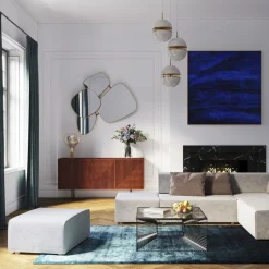 Pufa Infinity 100x50 Cm Szara