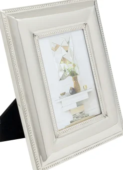 Ramka Na Zdjęcia Glamour Srebrna 20x25 Cm Stal Nierdzewna
