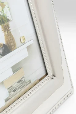 Ramka Na Zdjęcia Glamour Srebrna 20x25 Cm Stal Nierdzewna