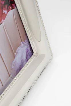 Ramka Na Zdjęcia Glamour Srebrna 30x35 Cm Stal Nierdzewna