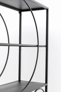 Regał Circle 100x200 Cm Czarny