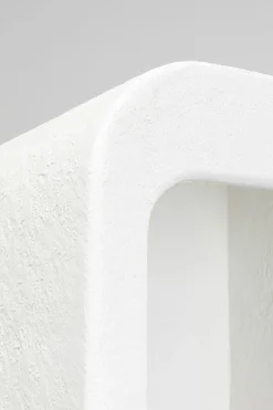 Regał Do Salonu Biały Skandynawski Drewno I MDF 90x180 Cm