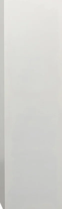 Regał Do Salonu Biały Skandynawski MDF 48x180 Cm