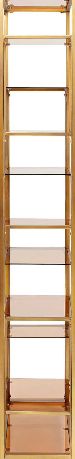 Regał Loft 60x195 Cm Złoty