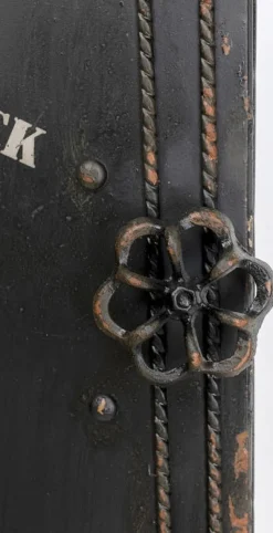 Regał Na Klucze Key Box 24x31 Cm Czarno-brązowy