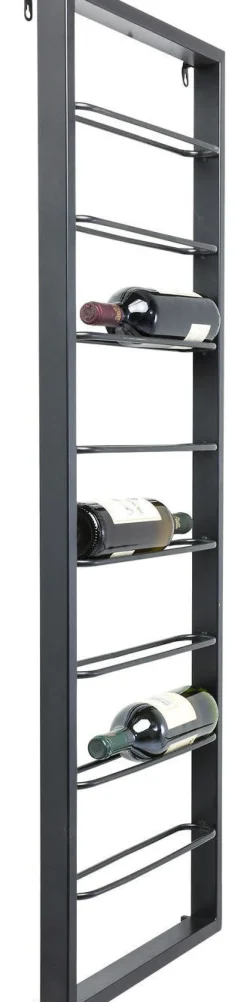 Regał Na Wino Bistro 42x120 Cm Czarny