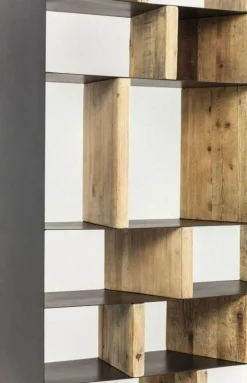 Regał Storm 100x234 Cm Drewniano-metaliczny