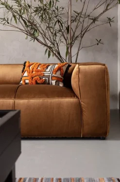 Sofa Cubetto 220 Cm Brązowa