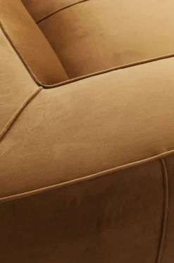Sofa Cubetto 220 Cm Brązowa