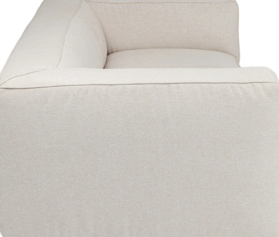 Sofa Cubetto Cord 3 Os. 220 Cm Kremowa