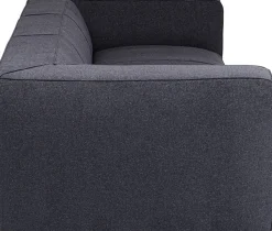 Sofa Cubetto Cord 3 Os. 220 Cm Ciemnoszara