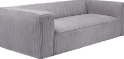 Sofa Cubetto Cord 3 Os. 220 Cm Jasnoszara