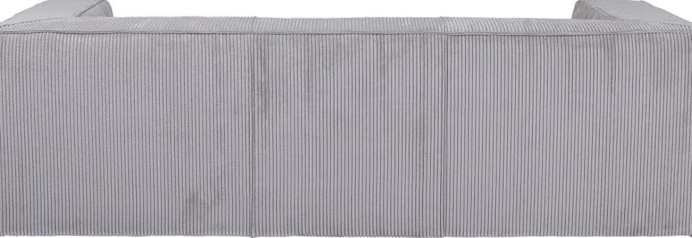 Sofa Cubetto Cord 3 Os. 220 Cm Jasnoszara