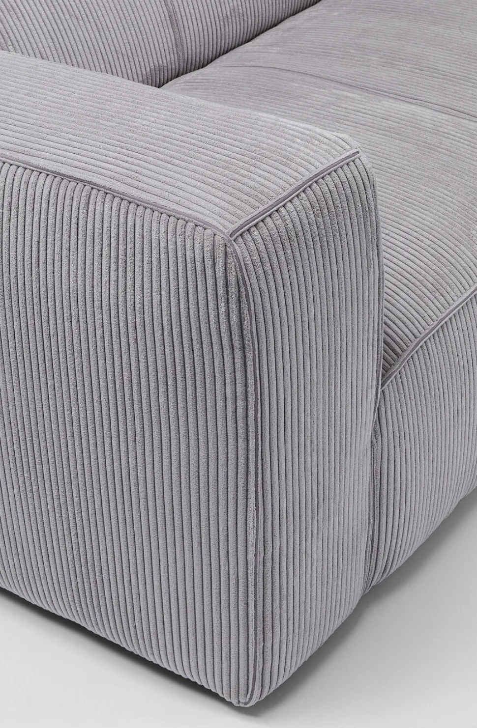 Sofa Cubetto Cord 3 Os. 220 Cm Jasnoszara