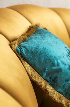 Sofa Dschinn 233x81 Cm Brązowa