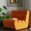 Sofa Element Wave 83x109 Cm Pomarańczowa