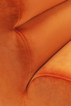 Sofa Element Wave 83x109 Cm Pomarańczowa