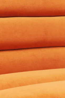 Sofa Element Wave 83x109 Cm Pomarańczowa