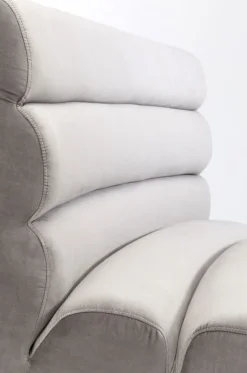 Sofa Element Wave 84x91 Cm Szara