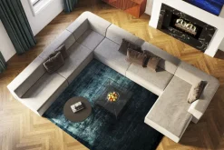 Sofa Infinity Elements 80x70 Cm Szara