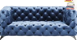 Sofa Look Royal 180x77 Cm Niebieska