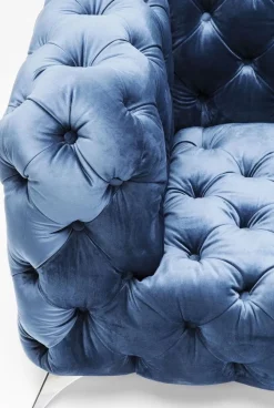 Sofa Look Royal 180x77 Cm Niebieska
