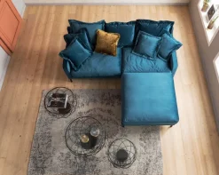 Sofa Lullaby 222x70 Cm Petrol