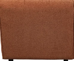 Sofa Modułowa 1 Element Pikowana Brązowa 89 Cm
