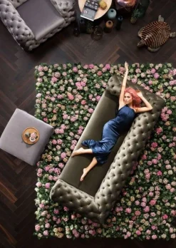 Sofa My Desire 245x68 Cm Khaki