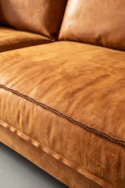 Sofa Neo Tobacco 215 Cm Brązowa