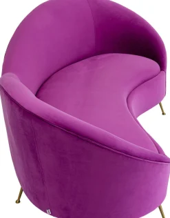 Sofa Night Fever 232 Cm Fioletowa