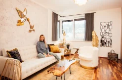 Sofa Rozkładana Milchbar 219 Cm Beżowa