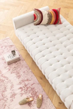 Sofa Rozkładana Milchbar 219 Cm Beżowa