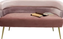 Sofa Sandwich 125 Cm Jasnoróżowa