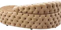 Sofa Santa Barbara 162x65 Cm Beżowa