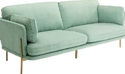 Sofa Shirly 3 Os. 221 Cm Miętowa