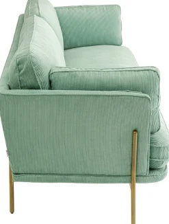 Sofa Shirly 3 Os. 221 Cm Miętowa