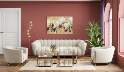Sofa Spectra 3 Os. 245 Cm Biała