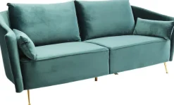 Sofa Vegas Forever 232x90 Cm Turkusowa