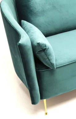 Sofa Vegas Forever 232x90 Cm Turkusowa