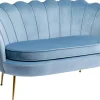 Sofa Water Lily 2 Os. 132 Cm Aqua