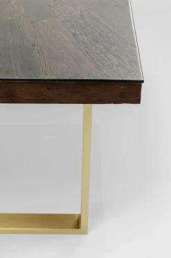 Stół Conley 180x90 Cm Nogi Mosiężne
