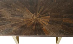Stół Conley 180x90 Cm Nogi Mosiężne