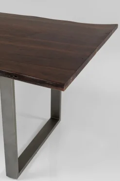 Stół Harmony Walnut 160x80 Cm Akacja Nogi Stalowe
